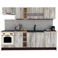 Bucatarie MARINA NEW 260 Wenge / Decor K084 Bucatarie MARINA NEW 260 Wenge / Decor K084